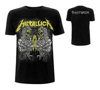 Metallica - T-Shirt # S Unisex Black # Sanitarium