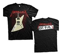Metallica - T-Shirt # Xxl Unisex Black # Eet Fuk