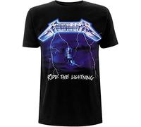 Metallica - T-Shirt # Xxl Unisex Black # Ride the Lightning Tracks