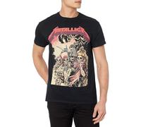 Metallica The Four Horsemen - Camiseta para Hombre, Color Negro - Negro - Medium