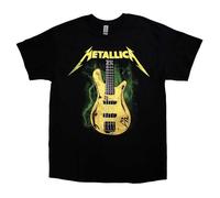 Metallica Trujillo M72 Bass T Shirt, Negro , XL