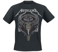 Metallica Viking Camiseta Negro
