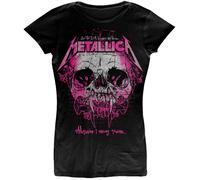 Metallica 'Wherever I May Roam' (Negro) Camiseta entallada para mujer - NUEVO