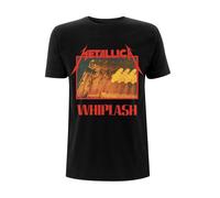METALLICA - WHIPLASH BLACK T-Shirt Medium