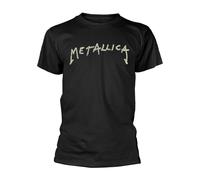 METALLICA - WUZ HERE BLACK T-Shirt, Front & Back Print X-Large