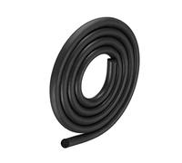 METALLIXITY Espuma Caucho Burlete (12mm Diámetro x 2m Largo) 1uds, EPDM Caucho Redondo Sello Tira - para Casa Reparación, Puerta, Negro