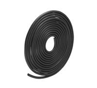 METALLIXITY Espuma Caucho Burlete (2mm Diámetro x 8m Largo) 1uds, EPDM Caucho Redondo Sello Tira - para Casa Reparación, Puerta, Negro