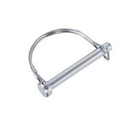 METALLIXITY Pasador de acoplamiento de seguridad (5/16 x 1.77 pulgadas), pasador de bloqueo de eje W Retenedor de alambre de arco redondo, para construcción de casas, tractores, remolques, camiones