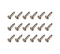 METALLIXITY Pequeños Clavos (1,2x6mm) 200uds, Carbono Acero Diminutos Herraje Clavos - para Hogar Carpintería, Bronce Tono