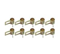 METALLIXITY Resorte Manguera Abrazaderas (6mm/0,24'') 80uds, Metal Pasador - para Casa Jardín Tubo Tubería Fijación