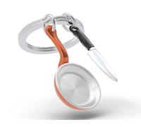 METALMORPHOSE - Llavero, chef de cocina, llavero, cocina, cocina, regalo para hombre y mujer, plata, talla única