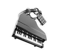 Metalmorphose - Llavero de piano - Llavero para instrumentos musicales - Regalo original para hombre y mujer, multicolor, talla única