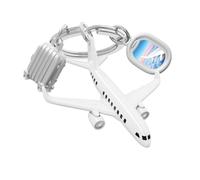 Metalmorphose - Llavero de viaje - Llavero con globo giratorio - Regalo original para aventurero - para hombre y mujer, multicolor, talla única