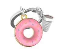 O meta[l]morphose METALMORPHOSE - Llavero donut para hombre, regalo para mujer, rosa, talla única