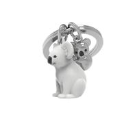 Metalmorphose - Llavero Koala y su bebé - MTM278-01, Gris et Chrome, talla única, Casual