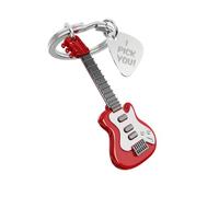Metalmorphose - Llavero para guitarra - Llavero para instrumentos musicales - Regalo original para hombre y mujer, multicolor, talla única