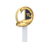 Metalmorphose - Marcapáginas Signo del zodiaco Escorpio - Signo astrológico - Regalo para hombre, mujer y niño