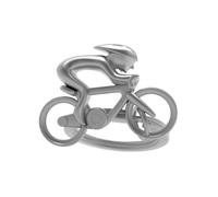 Metalmorphose MTM281-01 - Llavero de fútbol, cromado, large, ciclista