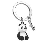 O meta[l]morphose METALMORPHOSE MTM293-01 - Llavero Panda y su bambú, negro y blanco, talla única, Único
