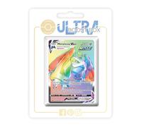 Métaloss VMAX (Metagross VMAX) 208/198 Arcoíris Secreta Golpe Fluido - Ultraboost X Epée et Bouclier 6 Règne de Glace - Box de 10 Cartas Pokémon Francés