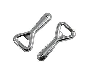 Metaltex 250105 abrebotellas Acero Cromado 2 Piezas