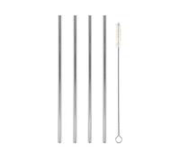 Metaltex 253180000 - Pajitas (acero inoxidable)