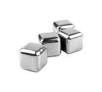 Metaltex 253504000 Cubitos de Hielo INOX, Acero Inoxidable