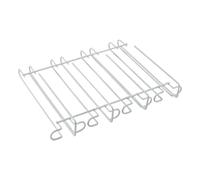 Metaltex 364912 - Soporte para salvamanteles, Alambre de Hierro, Blanco, 33 x 27 x 7 cm