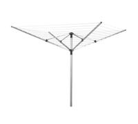 Metaltex TENDEDERO SOMBRILLA 'Jersey' 50 MTS, Plateado, 178 x 178 x 190 cm