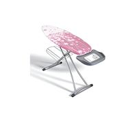 Metaltex 41807180080 Alhena - Tabla de Planchar de Metal, 125 x 45 cm, Rosa