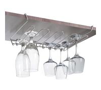 Metaltex 77269, Colgador Estante para Copas, Metal, 38 x 26 x 6 cm
