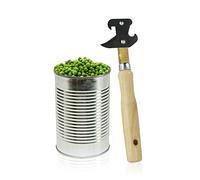 METALTEX ABRELATAS Mango Madera, Negro, Estandar (250330)