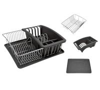 Metaltex AQUATEX-Plus Escurreplatos, Detallado en Tarifa, Gris, Carton