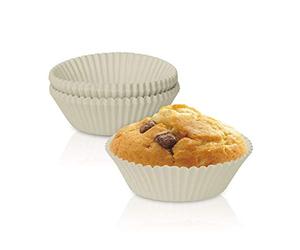 Metaltex Blister 75 MOLDES DE 65 MM, cartón, Negro, estandar