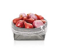 Metaltex Bolsa Organizadora para Cocina, Tela, Gris, 21x21x4 cm