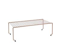 Metaltex BROOKLYN COPPER - Estante Apilable. Acabado POLYTHERM COPPER. Color Cobre. Dimensiones: 49 x 34 x 26 cm