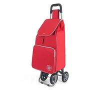 METALTEX Carro Compra 4R. Bolsa FRIGO 'Aloe' Rojo