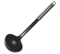 Metaltex CAZO Sopa Nylon/INOX 'Triunfo', Acero Inoxidable, Negro, Estandar