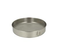 Metaltex Colador de harina de 23 cm, acero inoxidable, apto para lavavajillas