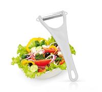 Metaltex CORTAVERDURAS Julienne, Blanco/Plateado, Estandar