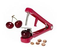 Metaltex Deshuesador Cerezas, Rojo, Estandar