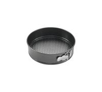 Metaltex DOLCEFORNO - Superior Molde de Repostería Desmontable, Acero, Negro, 24 cm