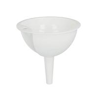 Metaltex Embudo PLÁSTICO Ø12 CMS, Blanco, 12 cm, 184012