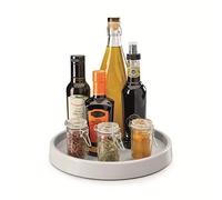 Metaltex GIRO 1 - Organizador Giratorio 1 Altura. Color Gris. Dimensiones: Ø 28 x 4