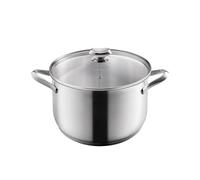 Metaltex ICONA - Cacerola Alta Acero Inoxidable 26CM 7.5L