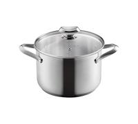 Metaltex ICONA - Cacerola Alta Acero Inoxidable. Diámetro Superior 18CM. Capacidad 2,5 Litros