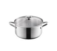 Metaltex ICONA - Cacerola Baja Acero Inoxidable 26CM 5.3L