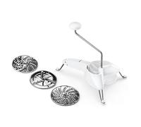 Metaltex Italia 165175 rallador Juliana, Aluminio, Gris