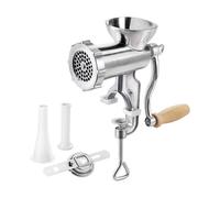 Metaltex JACK 8 - Picadora Carne 3 EN 1 Gran TAMAÑO, Acero.