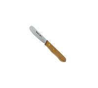 Metaltex Paleta para mantequilla – Madera y acero INOX – Natural, 16 cm